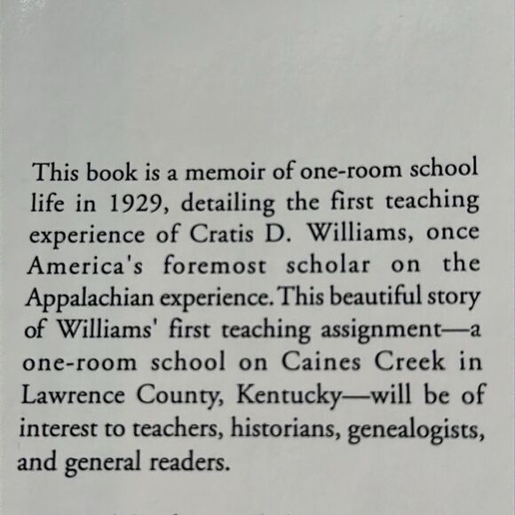 “I Become A Teacher” a hardback novel by Cratis D. Williams - Picture 5 of 7